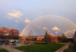 Rainbow over CRL